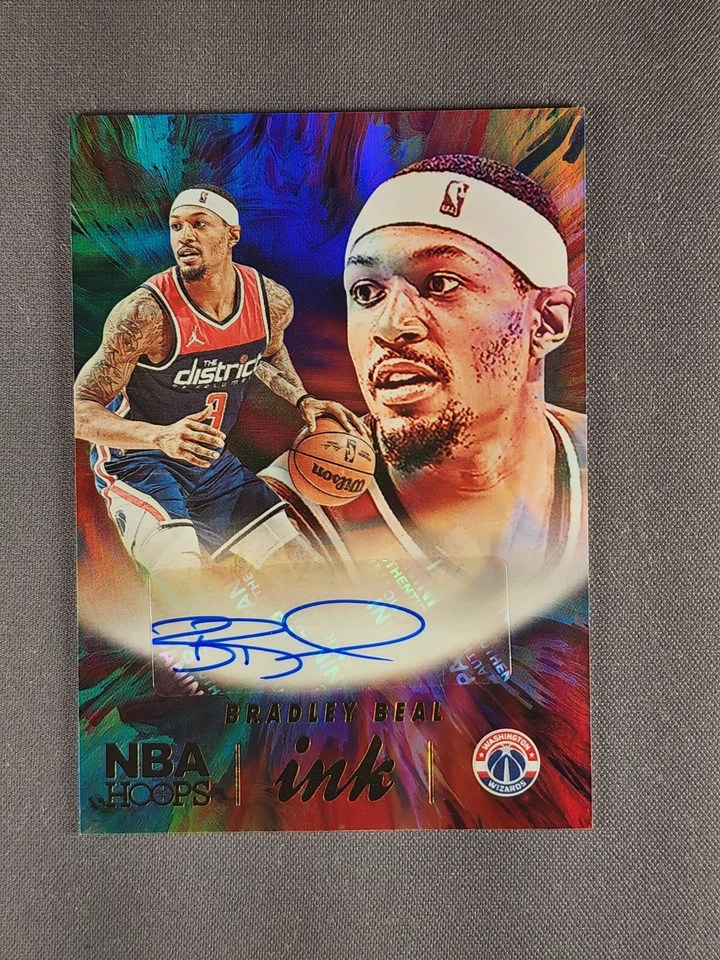 2022-23 Panini NBA Hoops Ink #HI-BDB Bradley Beal Autograph Auto - Image 1 of 4