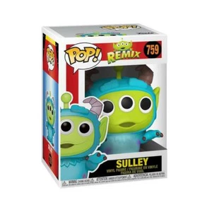 FUNKO POP DISNEY PIXAR ALIENS REMIX - FIGURA IN VINILE SULLEY #759 GIOCATTOLO COSTUME - Foto 1 di 2