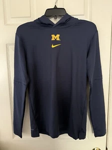 Nike Dri-FIT Women’s Small Michigan Wolverines Team Issued Hoodie FB2766-419 NEW - Picture 1 of 14