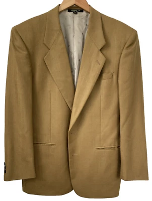 Chaqueta Blazer De Colección Seda Dorada Hollywood Talla 40 Retro Rockabilly Foto 1 de 4