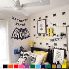 16 Large Superhero Batman Wall Vinyl Sticker Kids Room Baby Boy Room Wall Art