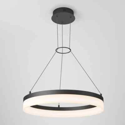 Artika RG25WC-BL 30-Watt Optical Ring Black LED Pendant Light Fixture (OB) - Изображение 1 из 4
