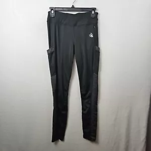 Legendary Whitetails Leggings Woman’s Size Small Black Gray Zip Pocket - Picture 1 of 7