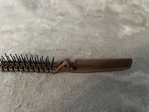 Pettine Spazzola Pieghevole Lancôme Vintage Marrone Nuovo - Foto 1 di 10