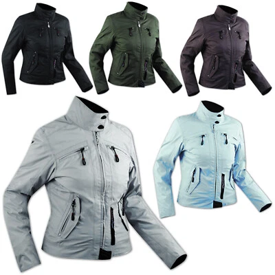 Moto Scooter chaqueta Mujeres impermeable interno extraíble CE protectores - Imagen 1 de 4