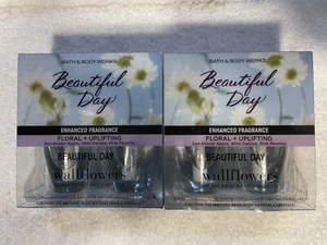 Bath & Body Works Wandblumen NEU Nachfüller Steck-Ins Set 4 SCHÖNER TAG - Bild 1 von 1