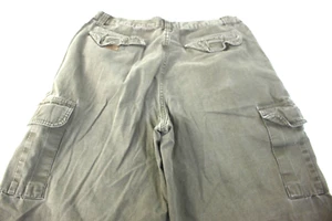Faded Glory Men's 34 x 31 Green Laundered Khaki Jeans   #C830 - Picture 1 of 6