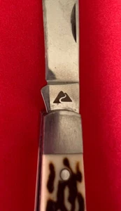 Mountain Logo 2 Blade pocket knife Unused - Picture 1 of 4