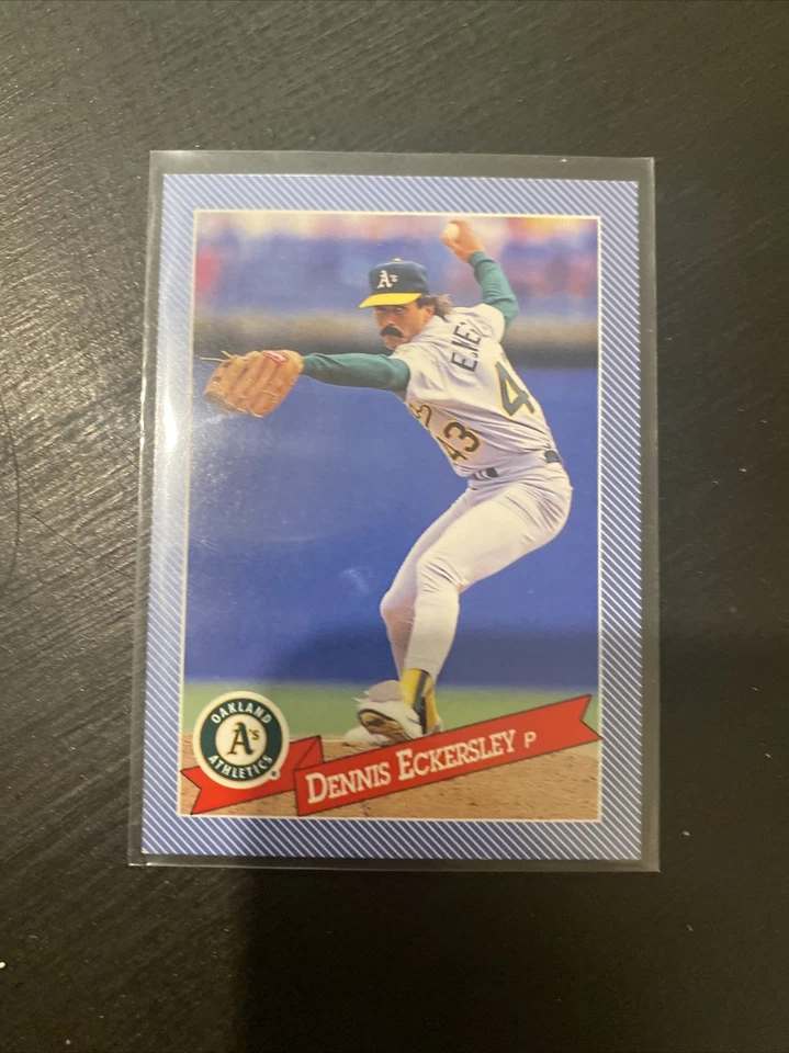 Dennis Eckersley #11 OF 32 1993 Hostess MLB Baseball Oakland A's - Image 1 of 2