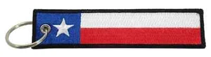 Llavero con bandera de Texas - Imagen 1 de 1