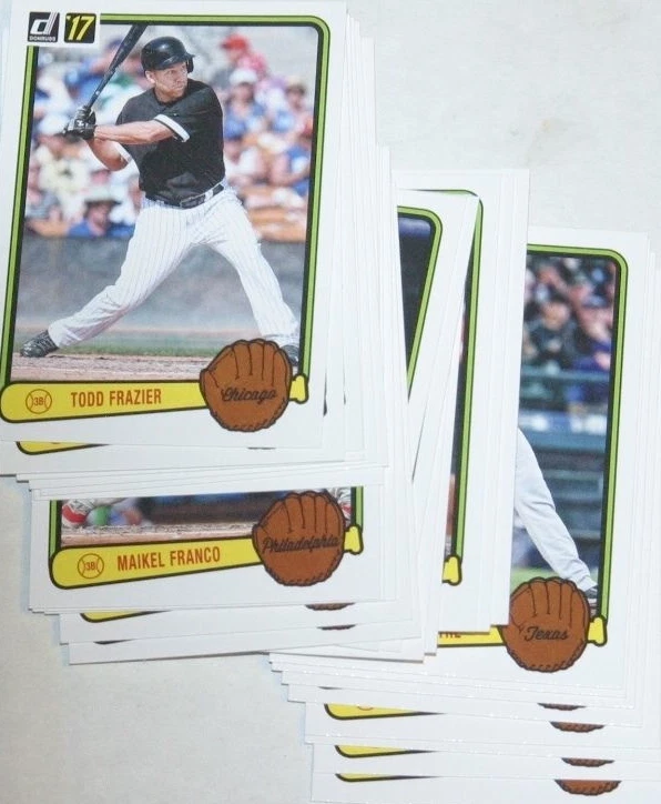 2017 Donruss Baseball 1983 Retro Singles, Choose From Drop Down Menu - Image 1 of 1