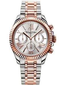Thomas Sabo WA0221-272-201 Divine Cronografo Orologio Donna 38mm 10ATM - Foto 1 di 3