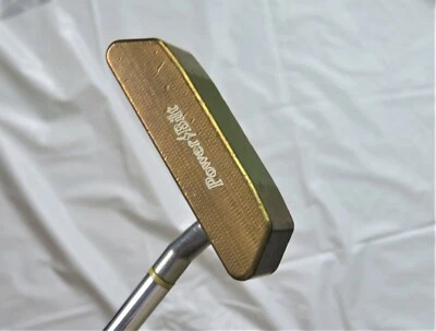 Power Bilt GOLD PUTTER Compact head 34INCHES GOLF CLUB NWO - Image 1 of 3