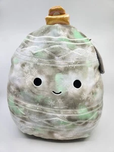 Squishmallow 12" Inch Omri the Green Ornament Christmas Soft Plush Kellltoy NWT - Picture 1 of 14