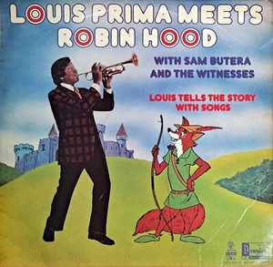 Louis Prima, Sam Butera & The Witnesses - Louis Prima Meets Robin Hood - 12" LP - Picture 1 of 4