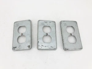 Lotto 3 copertine in acciaio stampate Appleton FSK1DR nuove per scatole FS e FD - Foto 1 di 4