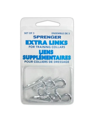 Herm Sprenger Chrome Extra Links 2.5 MM-3 Pack - Image 1 of 2