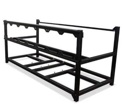 Kingwin Miner Rig Case W8 GPU Mining Stackable Frame Expert Crypto Mining SEALED - Image 1 of 3