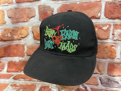 De colección Años 90 Mejor en la Tierra Mejor en Marte Nike Snapback Sombrero Jordan Marvin El Marciano Foto 1 de 4