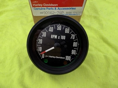 TACÓMETRO HARLEY AERMACCHI AMF NOS 92062-74P 74-78 SX SS 175 250 #84 Foto 1 de 3