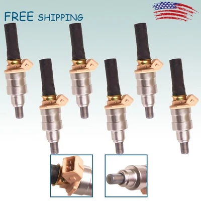 INYECTORES DE COMBUSTIBLE 6 PIEZAS PARA NISSAN MAXIMA 300ZX 1984-1986 3,0 L V6 FJ696/16600-01P10 Foto 1 de 4