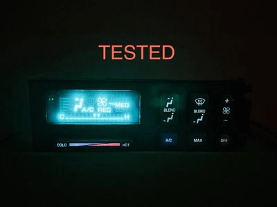 91-94 GMC Chevy C K 1500 2500 3500 AC control de calor climatización interruptor de temperatura OEM Foto 1 de 4