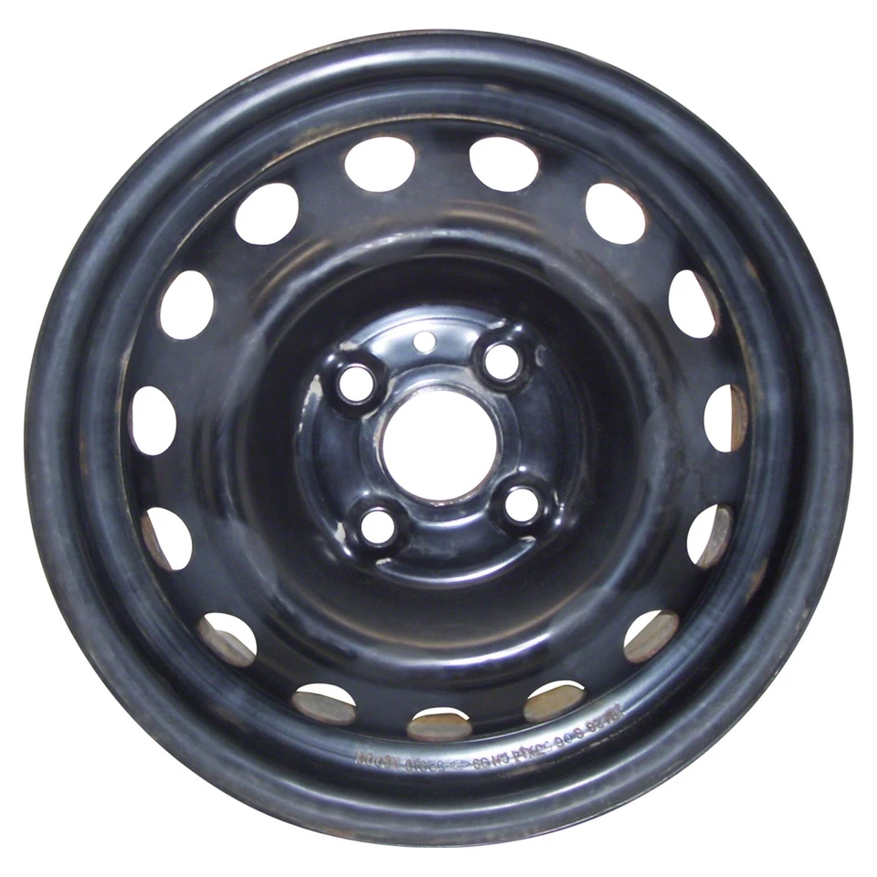 Reconditioned 14x5 Painted Black Wheel fits 560-70762 - Image 1 of 1