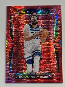 2023-24 Panini Obsidian Karl-Anthony Towns #62 Sobre de la suerte #/8 SSP Wolves - Imagen 1 de 1