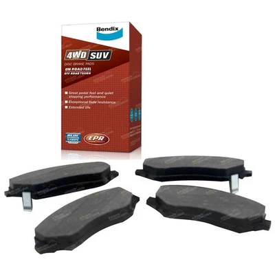 Bendix 4WD Front Disc Brake Pads Set for Jeep Cherokee KK EKG ENS 2008~2014 - image 1 of 4
