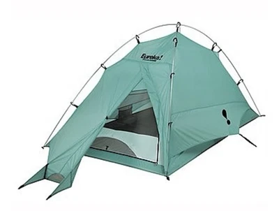 Tienda de campaña Eureka Zeus clásica verde ligera para 3 estaciones y 2 personas Foto 1 de 4