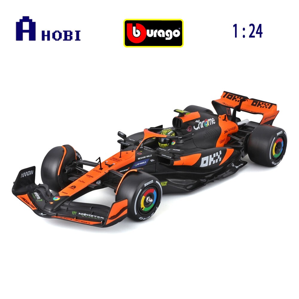 BBURAGO McLaren MP4/2 TURBO 1/24(白) BBurago Burago Mclaren MP4/2 Turbo #1 Alain Prost 1/24 6106