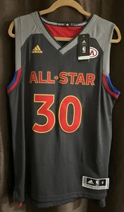 Adidas Swingman 2017 NBA All Star Stephen Curry Trikot Medium +2 Länge Neu - Bild 1 von 7