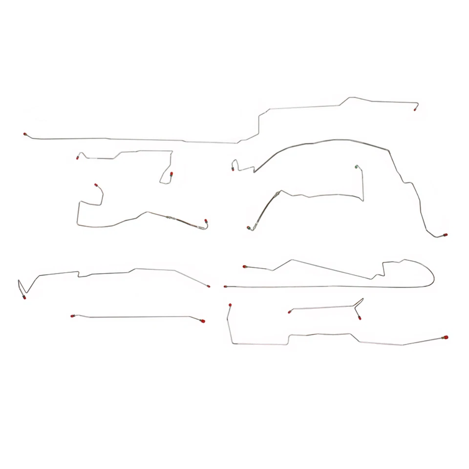 Kit completo de línea de freno para Chrysler 300M 1999-2004 con AWABS-CBK0027SS Foto 1 de 4