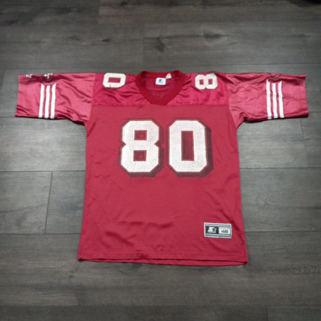 NFL ジュリー・ライス直筆サイン入りユニフォーム ジェリーライス JERRY RICE#80直筆サインNFLボール - SPORTS