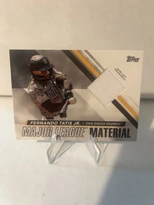 Aggiornamento Topps 2024 MLMU-FT Fernando Tatis Jr. gioco usato materiale Major League - Foto 1 di 2