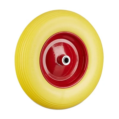 Schubkarrenrad 4.80 4.00-8 Schubkarrenreifen Vollgummireifen Sackkarrenrad - Bild 1 von 4