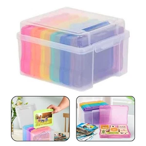 1600 Jumbo Photo Storage Box Picture Album Organizer Container Craft Cases - Picture 1 of 21