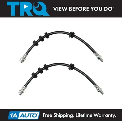 Juego de mangueras de freno delanteras TRQ para Ford Focus 2000-2004 Foto 1 de 4