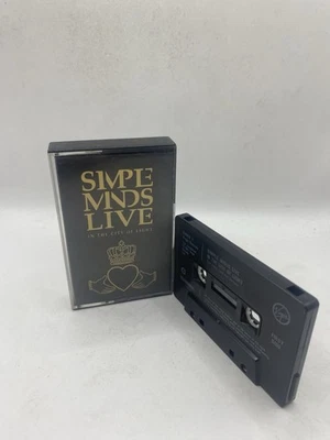 SIMPLE MINDS - Live In The City Of Light -  Cassette Tape Album Foto 1 de 4