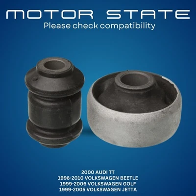 2PCS Front Control Arm Bushing Fits VOLKSWAGEN Jetta Golf Corrado Passat Audi - Image 1 of 3