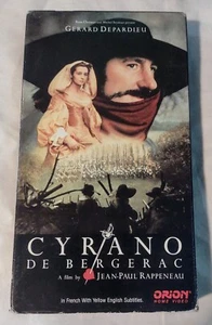 Cyrano De Bergerac 1990 VHS French with English Subtitles - Picture 1 of 2