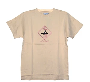 Jerkwear Clothing Co. Men's T-Shirt Size L "GRANDMA F* GRANDPA" Beige Skateboard - Picture 1 of 1