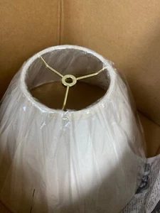 Cal Lighting SH-8108/15-OW Fabric Replacement Shade - Off White - Picture 1 of 2