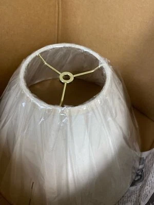 Cal Lighting SH-8108/15-OW Fabric Replacement Shade - Off White - Image 1 of 2