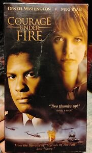 Courage Under Fire (VHS 1997)(Drama) Denzel Washington,  Meg Ryan As Is Cond