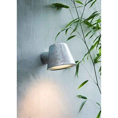 Indoor/Outdoor Wall Mounted Light ST Ives Mast Light Galvanised Steel - Image 1 of 2