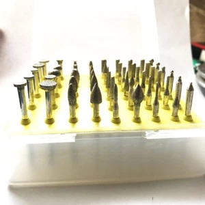50 Stck./Packung Schleifkopf 3 mm Griff Drehkopf Dremel Zubehör Drehwerkzeug - Bild 1 von 4