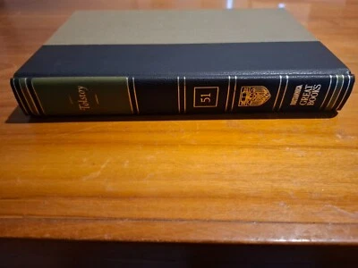 Leo Tolstoy War and Peace Hardcover Britannica Great Books - image 1 of 4