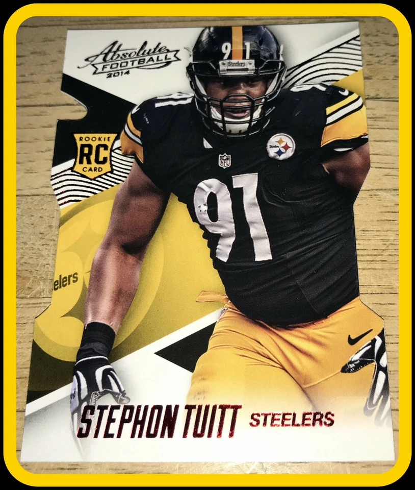 PITTSBURGH STEELERS 2014 PANINI ABSOLUTE RED SPECTRUM STEPHON TUITT FREE SHIP - Image 1 of 1