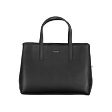 Calvin Klein Black Polyester Women's Handbag Authentic